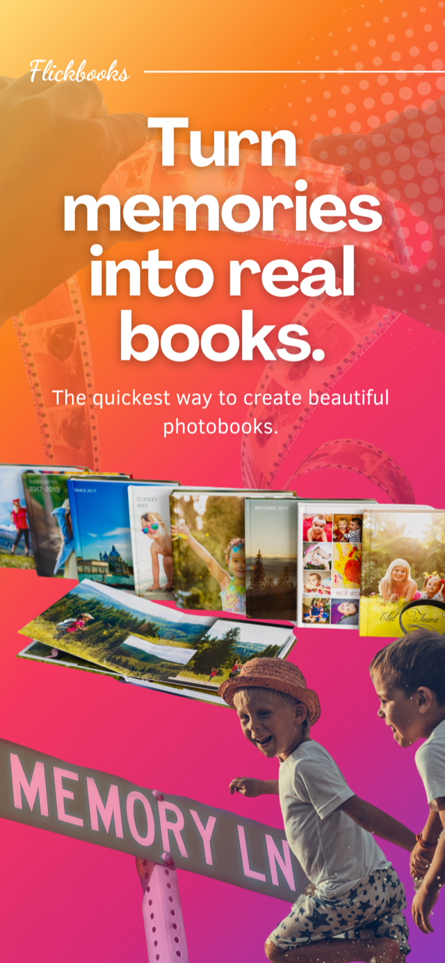 Turn memories into real books